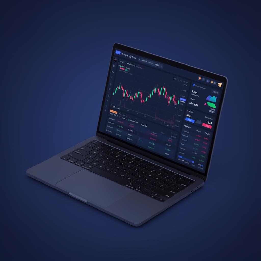 Aetheris Wealth App trading dashboard